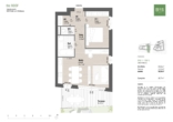 Grundriss - Eine exklusive grüne Residenz – unsere Gartenwohnung verspricht nachhaltigen Luxus!